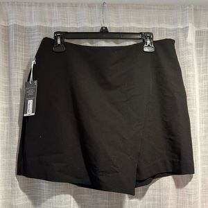 Worthington faux wrap skort.